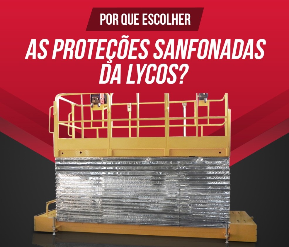 Por que escolher as proteções sanfonadas da Lycos?