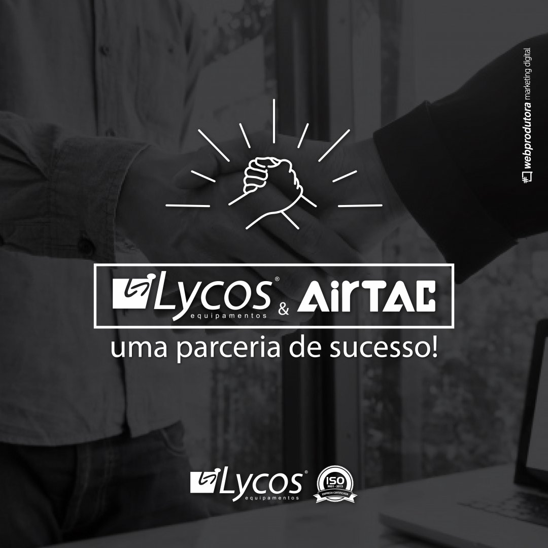 Lycos + AirTAC = Uma parceria de sucesso!