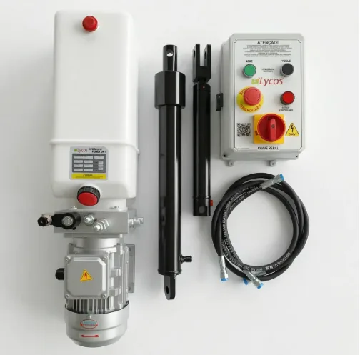 Kit Automação Niveladora De Doca Embutida Trifásica 380/220v — Niveladoras de Doca Lycos Equipamentos