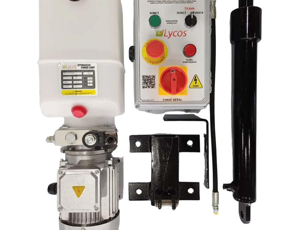 Kit Doca Eletro-hidráulica — Niveladoras de Doca Lycos Equipamentos