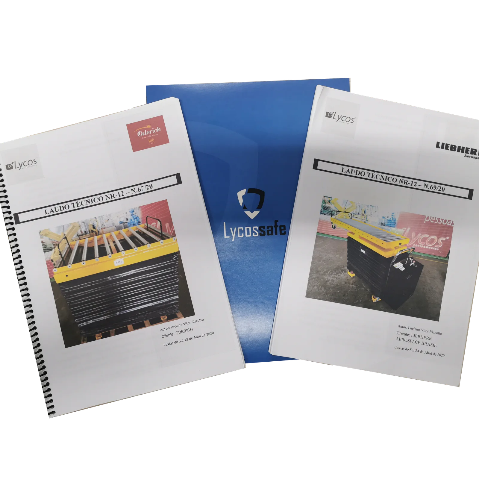 Laudos Técnicos e Apreciação de Riscos — Proteções e NR12 Lycos Equipamentos
