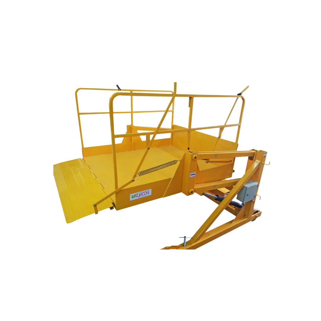 Niveladora de Doca Móvel — Niveladoras de Doca Lycos Equipamentos