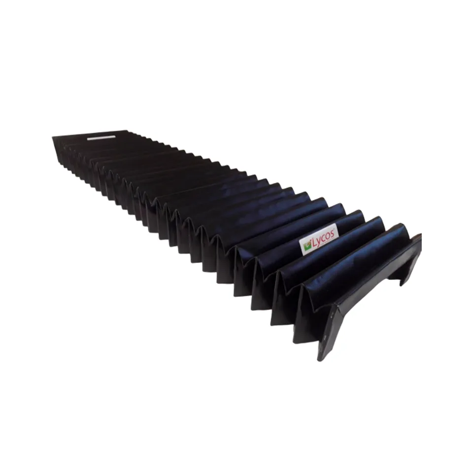 Proteção Sanfonada para Mesas Elevatórias — Proteções Sanfonadas Lycos Equipamentos